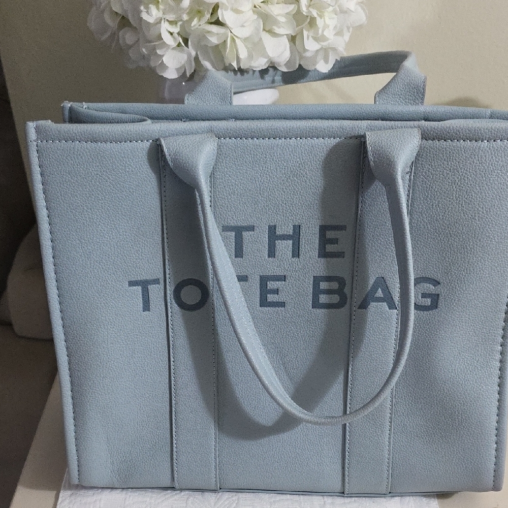 Light Blue Tote Bag